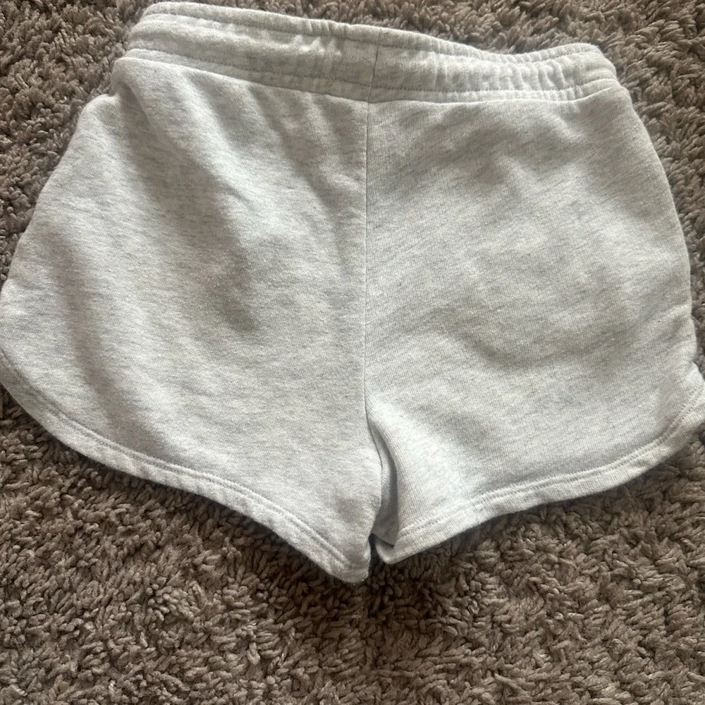 Gray Casual Shorts